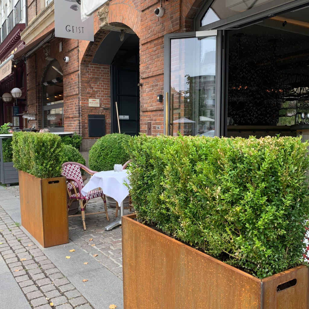 geist corten plantekasse
